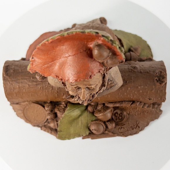 Tom Clark Gnome - Minie 1984 Mold #98 Item Style #1023	Lumberjack Carpenter VTG - Picture 8 of 10